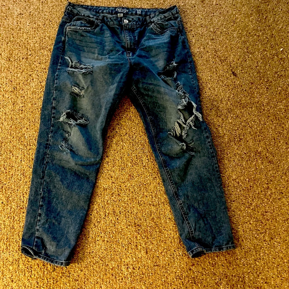 Beautiful Flare Ripped Pants